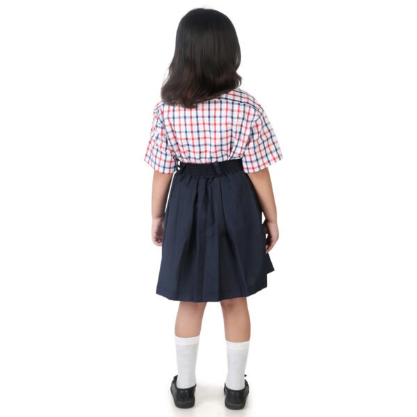 Red and Blue Checks Kids School Uniform - Image 6